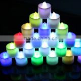 New Flickering 12 Flicker Light Flameless LED Tealight Tea Candles Wedding Light Romantic and Fancy Atmosphere Candle Light thumbnail-2