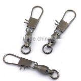 Fishing Tackle Accessories Copper Ball Bearing Swivel With Interlock Snap Stainless Steel thumbnail-1