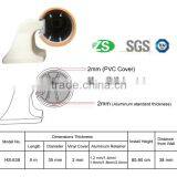 Aluminum+pvc Wall Mounted Colorful New Design High Quality Corridor Handrail thumbnail-6