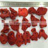 Wholesale Red Coral Natural Dyed in Red Rough Supplier thumbnail-2