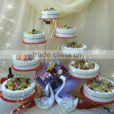 Multi-tier Luxurious Acrylic Cake Cake Stand for Home/party/hotel/banquet/wedding Decoration (cake Stand 5) Quality Choice