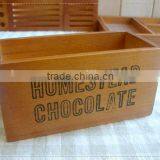 Shabby Chic Wood Sundries Sort Out Rack With Letter