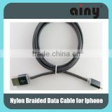 Anti-jamming Nylon Braided USB Data 4 core cable for iphone