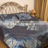 THE ROYALE COLLECTION" Decorative Silk Bedspread thumbnail-1