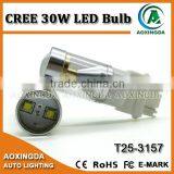 3157 760LM 12~24V Hot-selling High Power LED Bulb CREE XBD 30W LED thumbnail-1