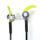 New Purple FT-882 Sport V4.1 Stereo Bluetooth Earphone With Yellow Stabilizer thumbnail-1