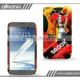 Decal Hard Cases With UV Oil Coating for Galaxy Note2 thumbnail-1