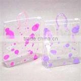Pvc Soft Bag for Cosmetics/toiletries/makeup/shampoo/cleanser
