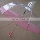 2014 NEW Pink Overedge/matching Pvc Umbrella thumbnail-1
