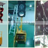 Brand New Kutuo Mobile Solar Traffic Light 300mm Trolley Mobil Traffic Signal Light thumbnail-1
