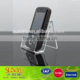 Latest Clear Acrylic Cell Phone Holder / Desktop Cell Phone Holder Customized Offer