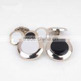 Wholesale Platic Button for Lady Cost,black and White New Style Oiled Button