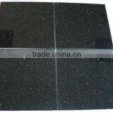 Natural Hebei Black Granite Tile Flooring