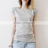 Solid Dri Fit Color Women Blank Short Sleeve Cotton t Shirt Quality Choice