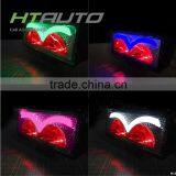 HTAUTO Auto Lighting System Angel Eyes Led Offroad Light Bar IP67 Waterproof LED Light With Red Devil Eyes