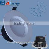 Smart Lighting 3W LED Downlight Motion Sensor Led Downlight Ceiling Light With Motion Sensor CE ROHs Led Ceiling Downlight