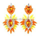 E-ELANDIS yiwu latest design diamond jewelry dangler earrings fashion diamond earring