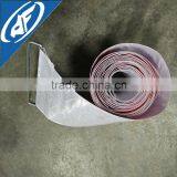 White and Red Reflective Advertising Tape With Metal Button