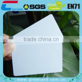 Low Cost 13.56mhz Passive Smart RFID Blank PVC Writable Card