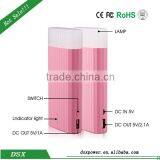 High Capacity 9000mAh Power Bank With LED Light -- OEM/ODM thumbnail-2