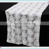 YHR#13 Ribbon&sequin Banquet Wedding Wholesale Table Runner Cloth Overlay Linens thumbnail-1