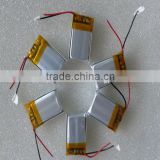 Mini led light battery 3.7V 120mAh lithium ion polymer battery cell