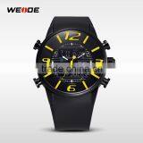 WEIDE men sports watch high quality 3atm water resistant stainless steel watch case