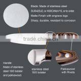 Pakka Wood Handle High Quality With-weight Stainless Steel Chef Knife thumbnail-2