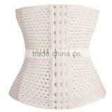 Elastic Fibers waist corset for black and white padded corsets bustiers, beautiful and confident shaper