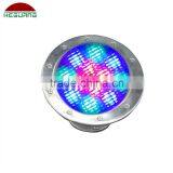 AC/DC 12/24V 18W V4A/#316 S.S. External RGB Remote Control LED Underwater Submersible Lamp IP68 Structural Salt/Sea Waterproof thumbnail-1