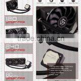 Alseye Liquid Cooler WaterMax120 for Cpu i7 Laptop Cooling Pads With 12025 pc Case Fan With PWM Connector thumbnail-3