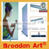 Advertising display roll-up banner