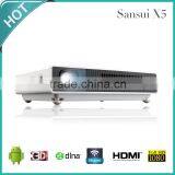 Sansui X5 Power Bank Supply Power 1080p Led Projector as Good Christmas Gifts thumbnail-3