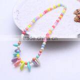 2016 Kids Sweet Necklace Set Baby Girl Jewelry Sets For Girls Heart Bracelet Beads Simple Jewelry For Girl thumbnail-5