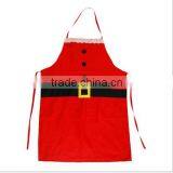 Christmas Holiday Kitchen Aprons Pinafore / Christmas Gift Apron / Cotton Kitchen Cooking Apron thumbnail-3