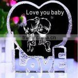 Colorful Crystal Photo Frame