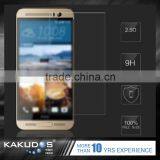 High-End Clear Gold 3d Full Cover Tempered Glass Screen Protector for HTC One M9 thumbnail-4