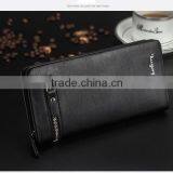 Credit Card Use and Leather Material Rfid Blocking Wallets For Men With Baellerry Brand thumbnail-5
