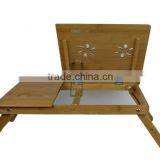 BH004/Hot Sale Exquisite Foldaway Durable Bamboo Notebook Desk thumbnail-5