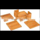 Hot Sale High Quality Professional Wooden Water Mug Cup Heat Insulated Pad Coaster thumbnail-6