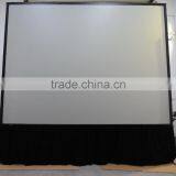 Rear and Front Fast Fold Projection Screen