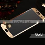 Wholesale 9H 3d cuverd full cover tempered glass protector for Samsung Galaxy S7 Edge