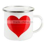 Stocked,Eco-Friendly Feature Enamel Metal Cup Custom Private Label Mountain Enamel Coffee Mugs thumbnail-1