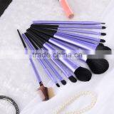 Professional 11 Pieces Metal Handle Makeup Brush Set,Tapered Handle Makeup Brush Set thumbnail-2