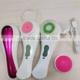 Waterproof Sonic Wireless Rechargeable Facial Cleansing Brush Beauty Device thumbnail-3
