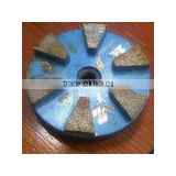 (STPE)With Pie Shape Segment Metal Bond Marble, Limestone, Travertine and Terrazzo Diamond Grinding Wheel-sunny