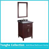 Tonghe Collection 30'' Antique Bathroom Vanity Set Black Granite Countertop