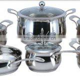 12pcs Kitchen Non-stick Cookware Sets