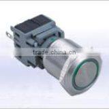 YUMO CE Certification LA19-BJS Delta Bring Metal Ring With Lamp Button Switch thumbnail-2