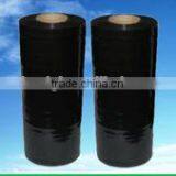 Black Stretch Film Pallet Shrink Wrap Polyethylene Stretch Film thumbnail-1